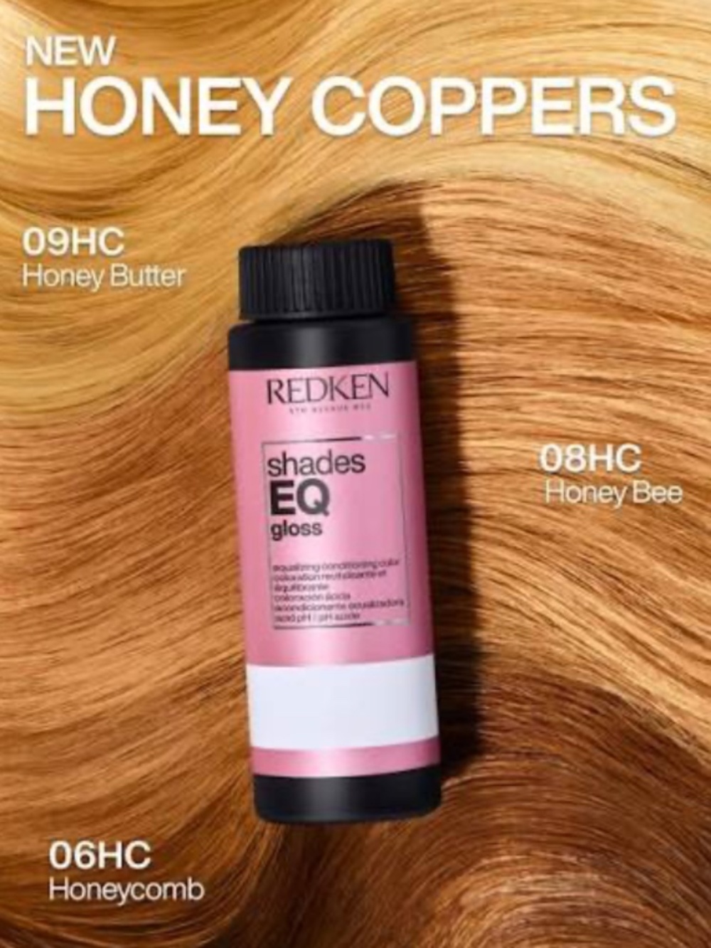 NEW! REDKEN SHADES HONEY COPPERS
